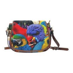 PARROTS Saddle Bag/Small (Model 1649) Full Customization