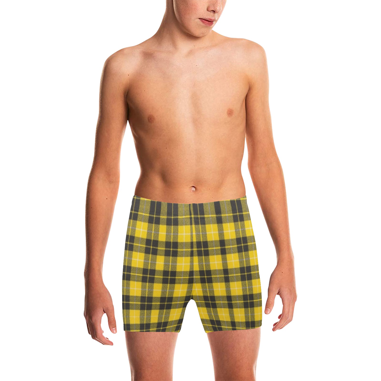 Barclay Dress Modern Big Boys' Swimming Trunks (Model L57)