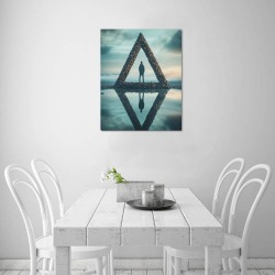 Trinity of Form Upgraded Canvas Print 16"x20"