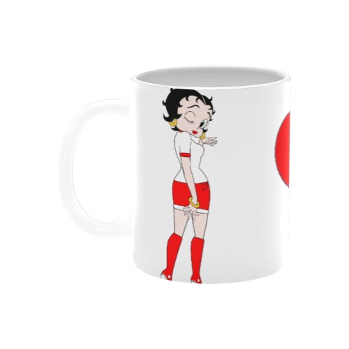 Betty Boop Turn Around White Mug(11OZ)