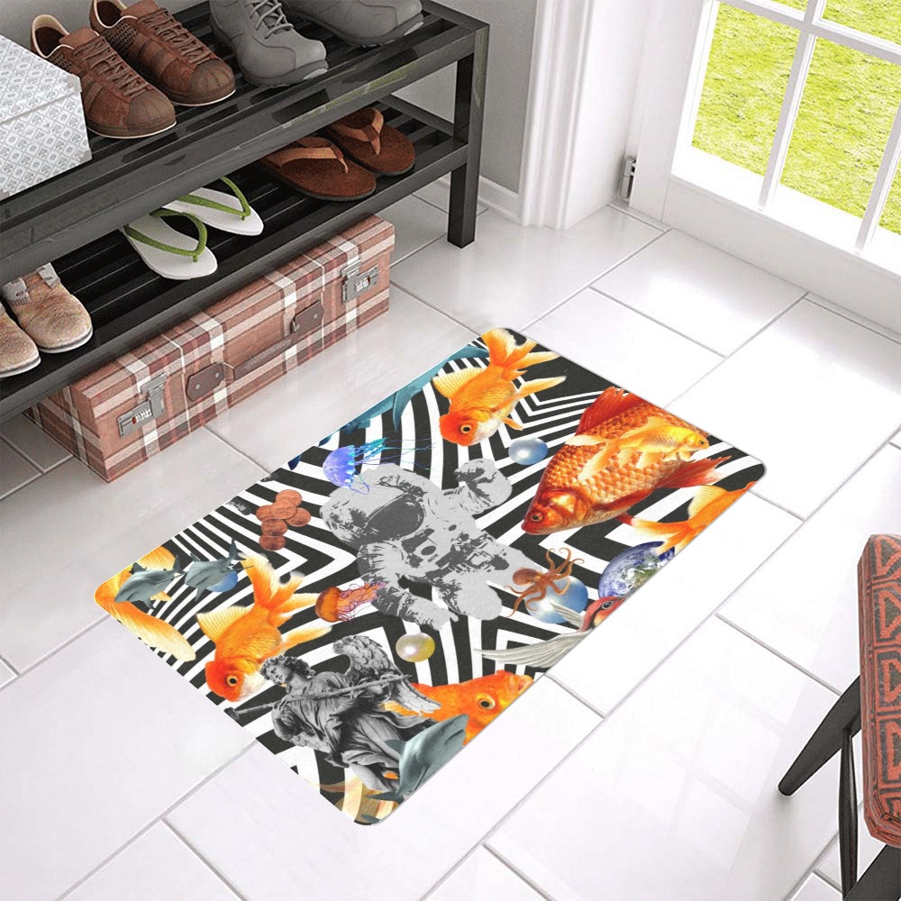 POINT OF ENTRY 2 Doormat 24"x16" (Black Base)
