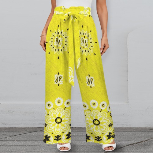 Grunge Yellow Bandana country western look