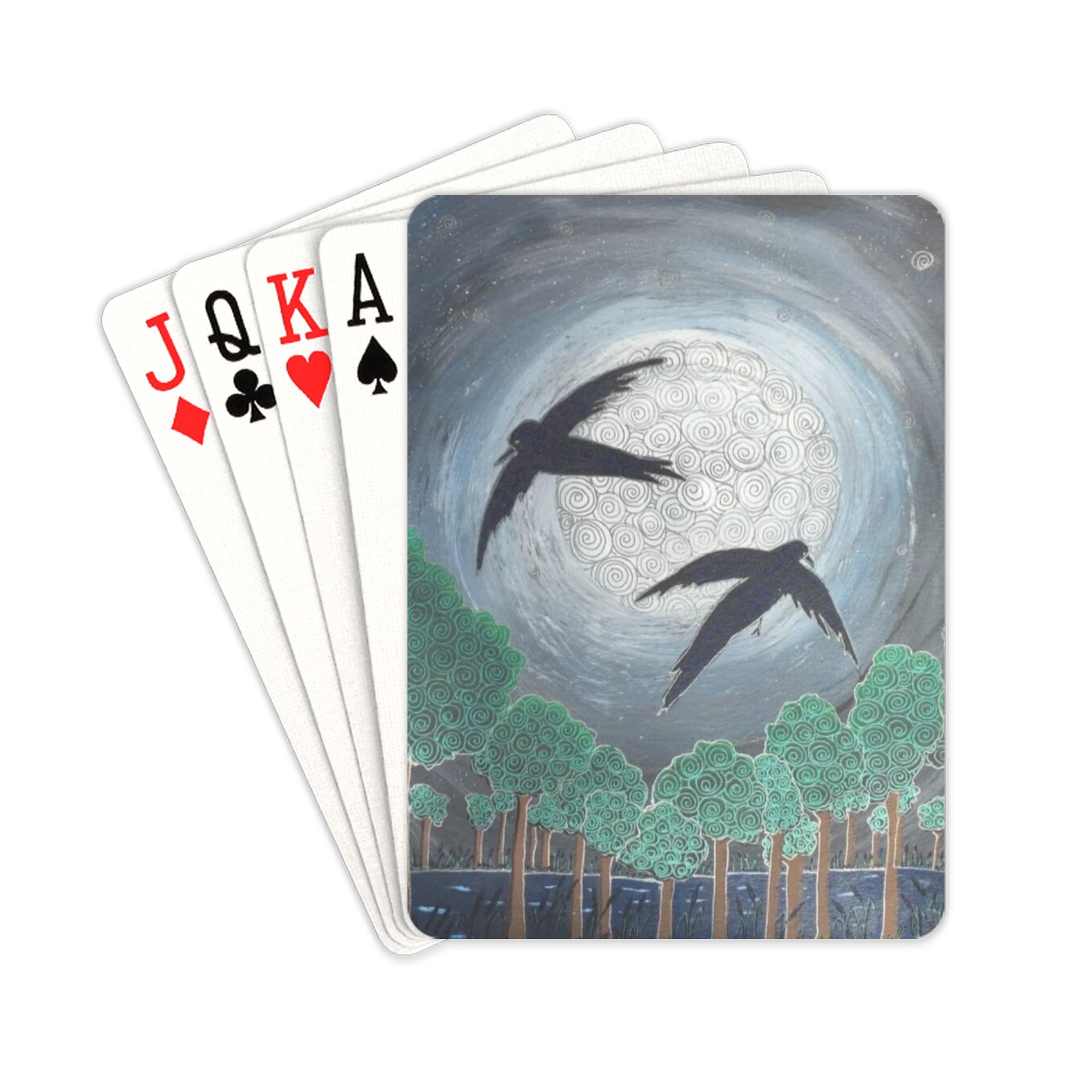 The Watchers Playing Cards 2.5"x3.5"
