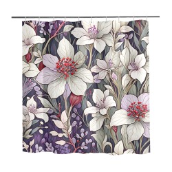 Fabulous Florals 27 Shower Curtain 69"x70"