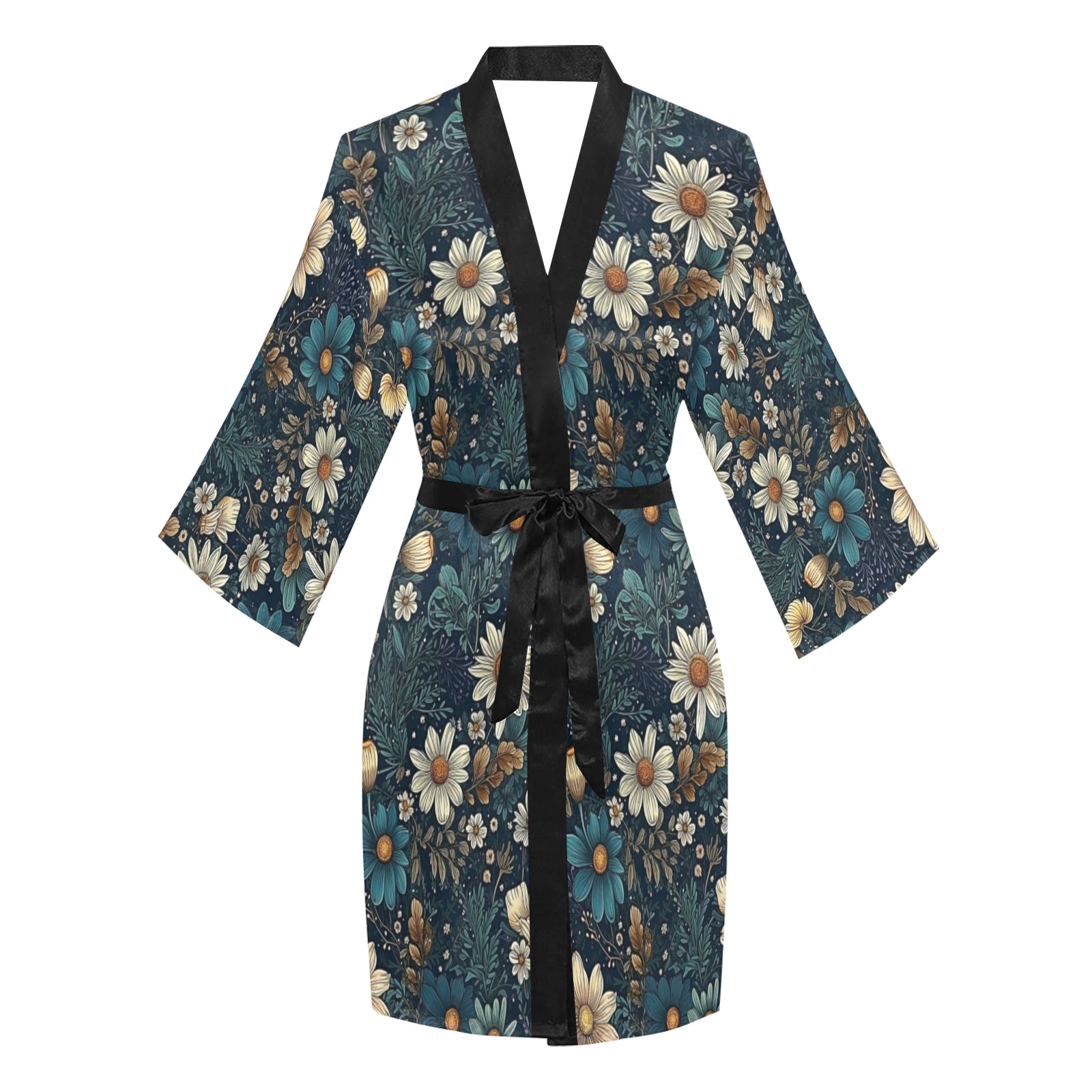VINTAGE 01 Long Sleeve Kimono Robe