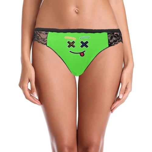 Miss Neon Women's Lace Panty (Model L41)