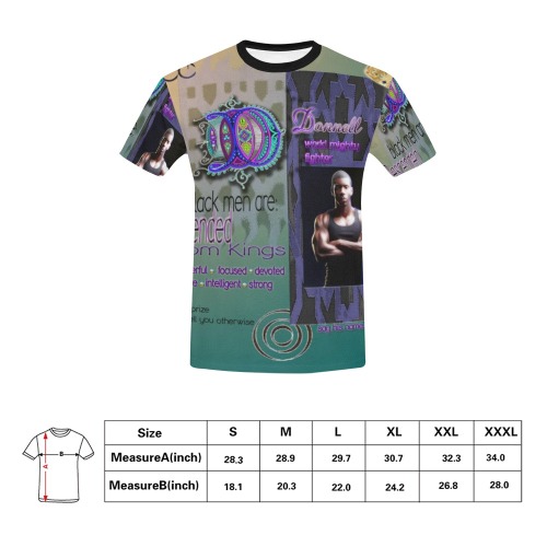 donnelldesckingg2 All Over Print T-Shirt for Men (USA Size) (Model T40)
