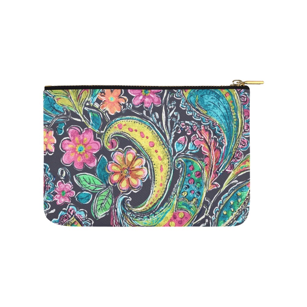 Paisley #1 Carry-All Pouch 9.5''x6''