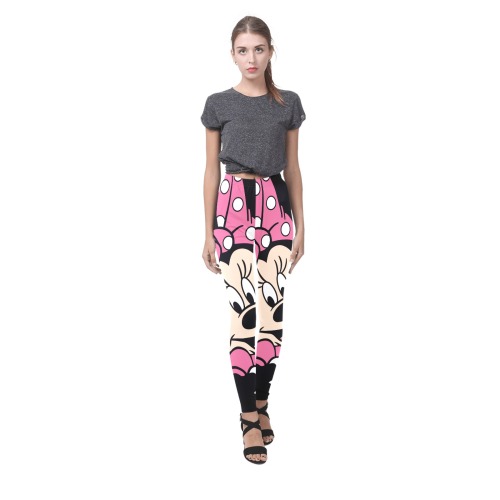 Minnie Leggings Cassandra Women's Leggings (Model L01)