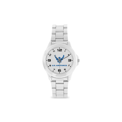 USAF Master Sergeant Unisex Stainless Steel Watch(Model 103)