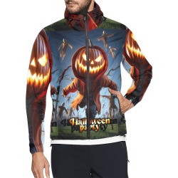 halloween efChannel27 Unisex All Over Print Windbreaker (Model H23)