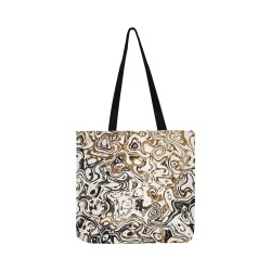 Marble Bronze Reusable Shopping Bag Model 1660 (Two sides)