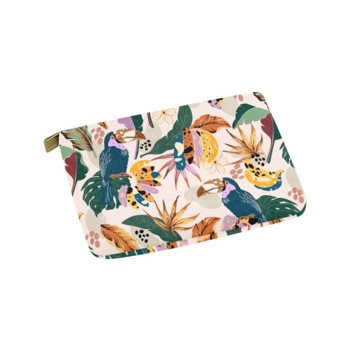 Toucans in wild tropical nature Carry-All Pouch 9.5''x6''