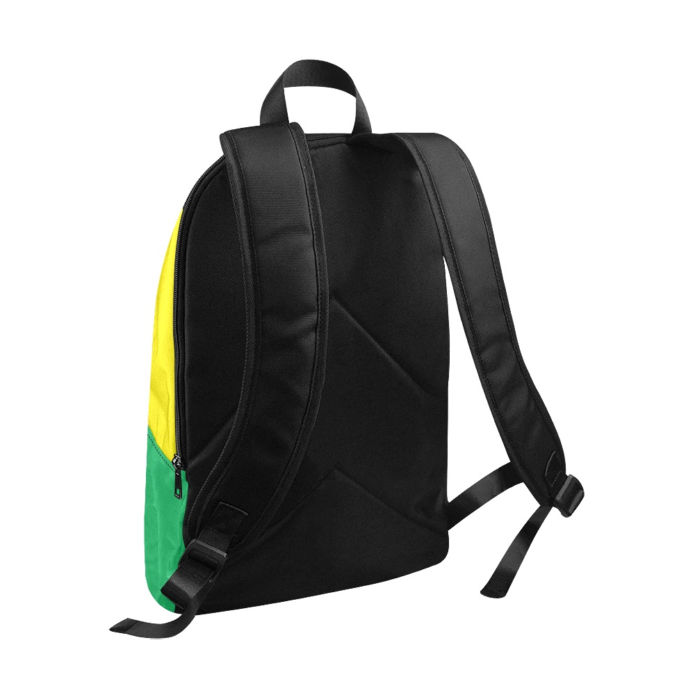 hustle or be broke logo backpack Fabric Backpack for Adult (Model 1659)