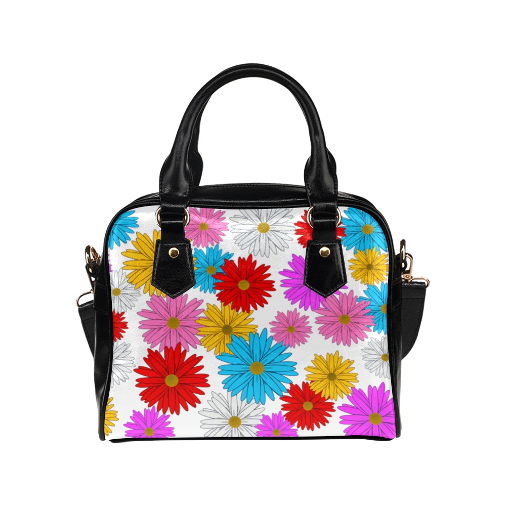 Daisy_Cluster_ Shoulder Handbag (Model 1634)