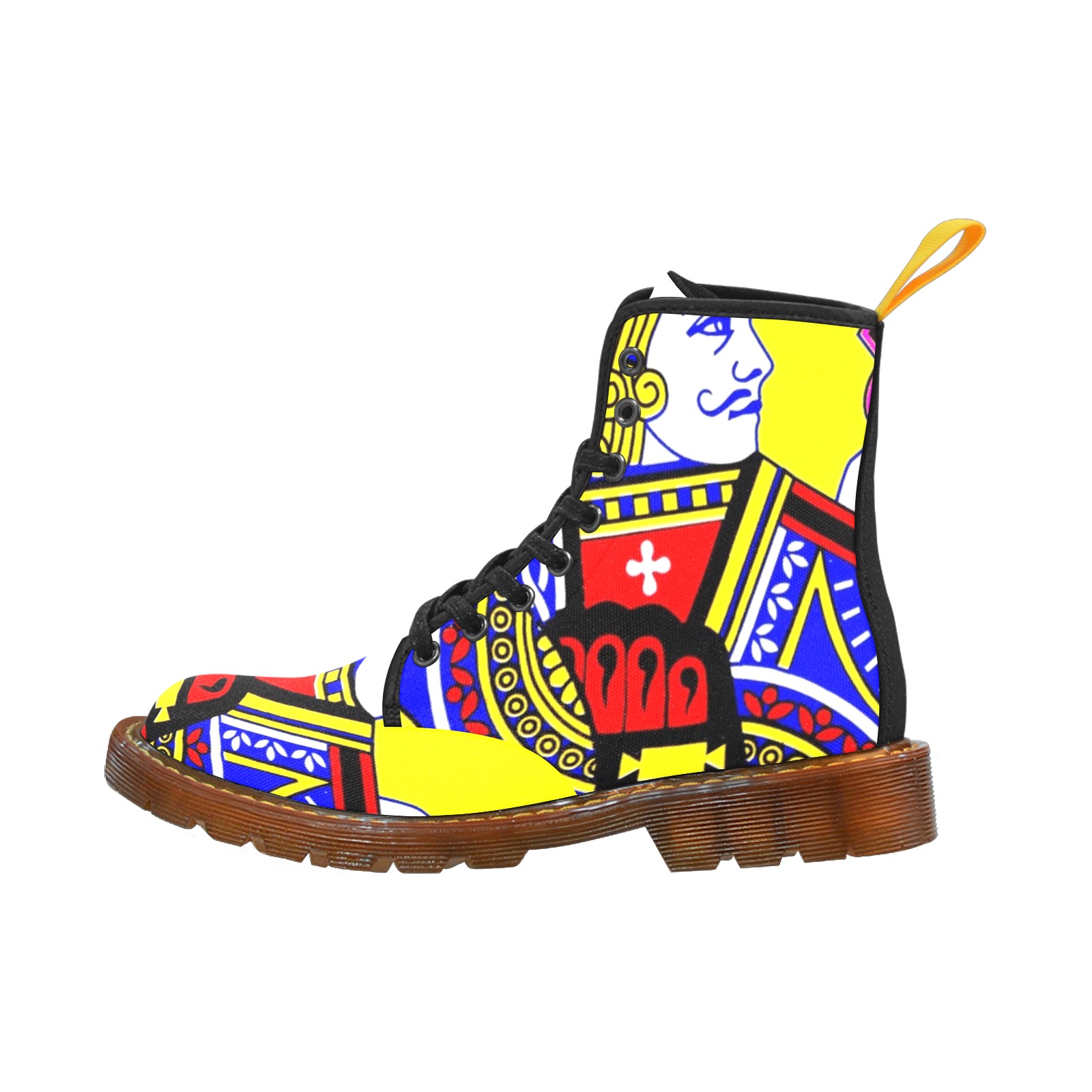 JACK OF SPADES (POPART COLOURS) Martin Boots For Women Model 1203H