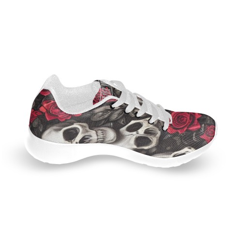 skulls & rosees Women’s Running Shoes (Model 020)