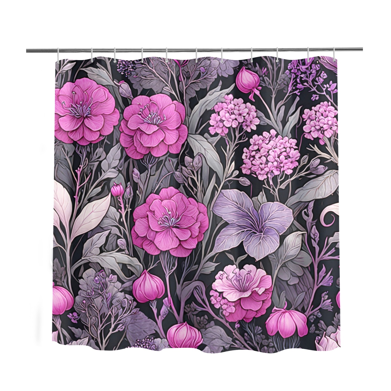 Fabulous Florals 40 Shower Curtain 69"x72"