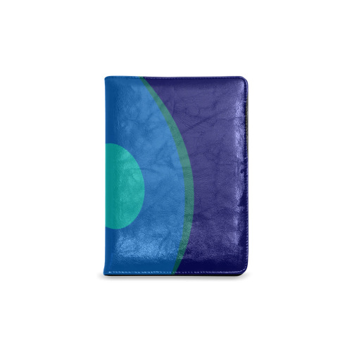Dimensional Blue Abstract 915 Custom NoteBook A5