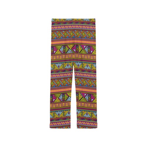 Traditional Africa Border Wallpaper Pattern 2 Women's Pajama Trousers