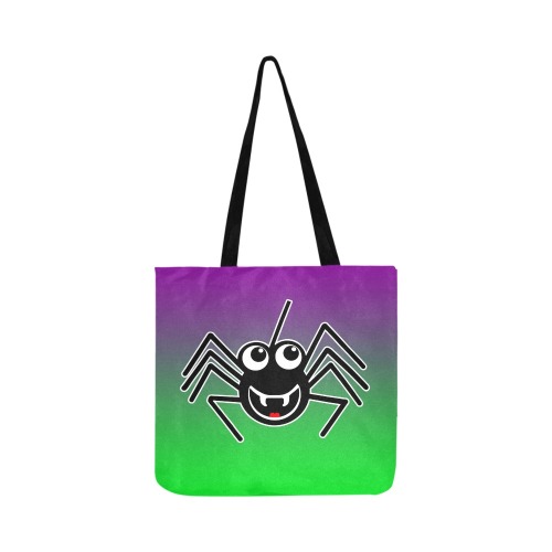 Smiling Spider Reusable Shopping Bag Model 1660 (Two sides)