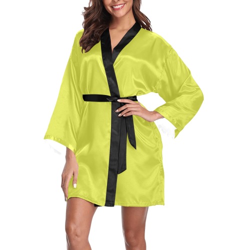 Fragile Sprout Long Sleeve Kimono Robe
