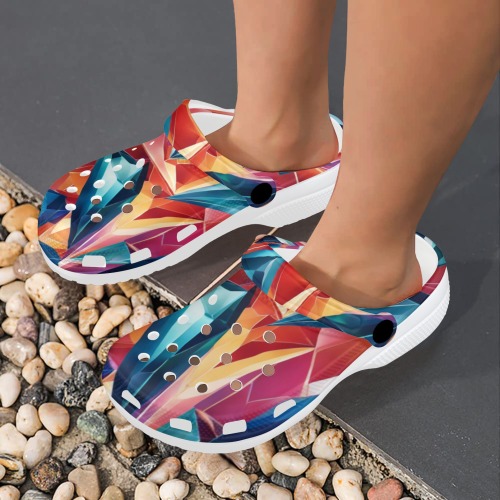 The Flair clogs Custom Print Foam Clogs for Adults