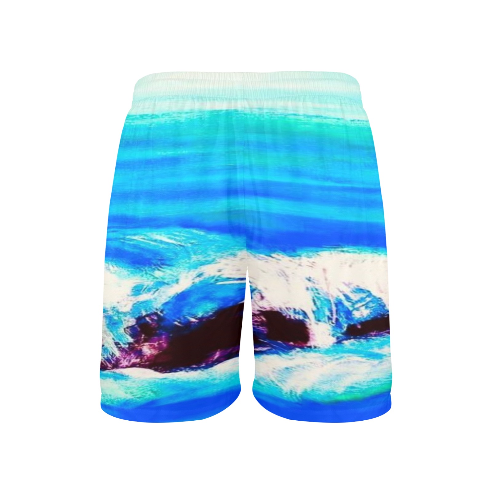 Beach Front Collection Men's All Over Print Elastic Beach Shorts (Model L20-2)