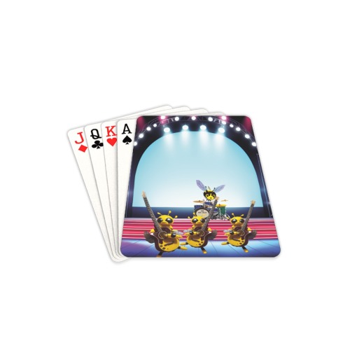 THE BEE TALLS Playing Cards 2.5"x3.5"