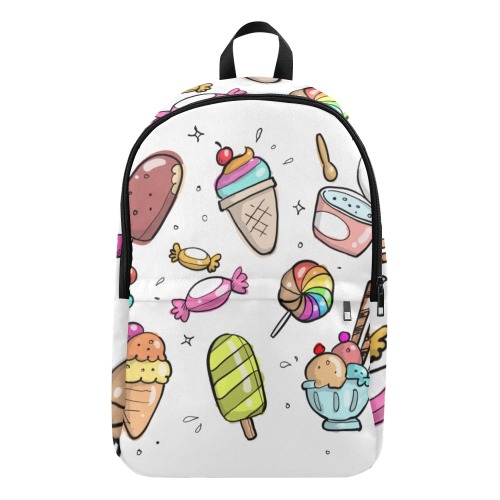 doodle Fabric Backpack for Adult (Model 1659)