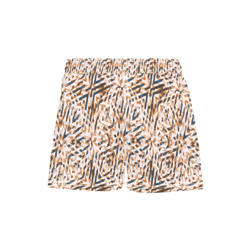 Geometric vintage mosaic 23 Women's Casual Board Shorts (Model L54)