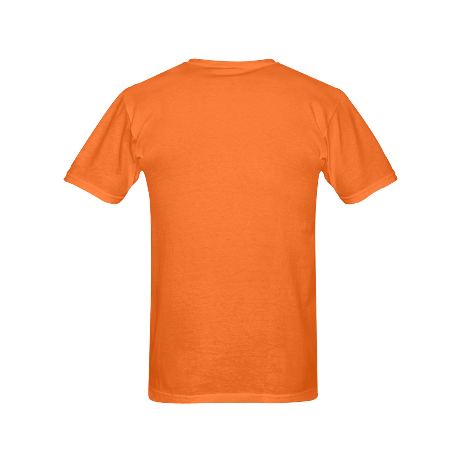 It's A Boy! Stars Orange Men's T-Shirt in USA Size (Two Sides Printing)