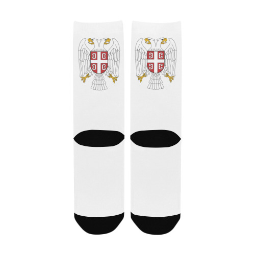 Serbian Eagle Women's Custom Socks