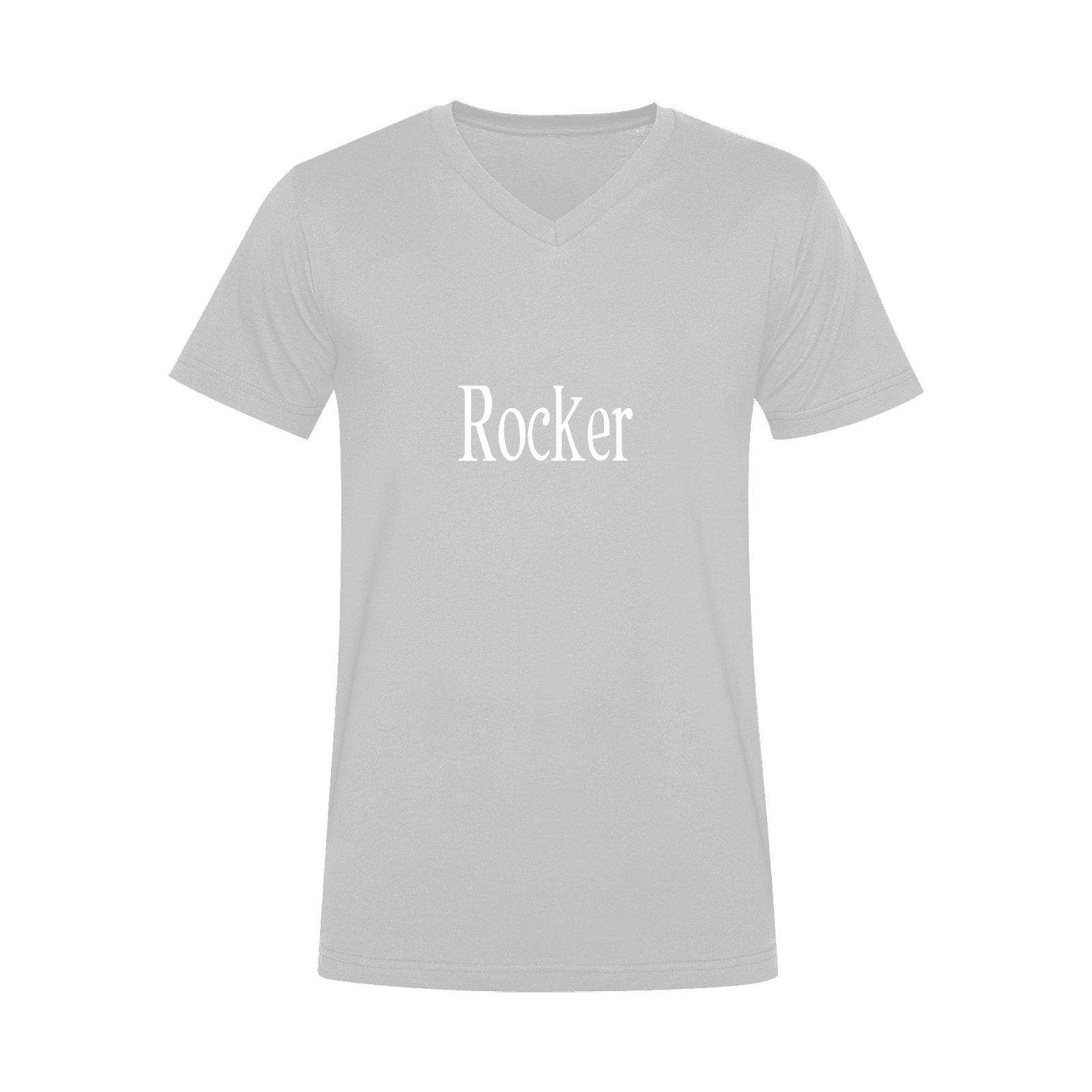 Rocker Men's V-Neck T-shirt (USA Size) (Model T10)