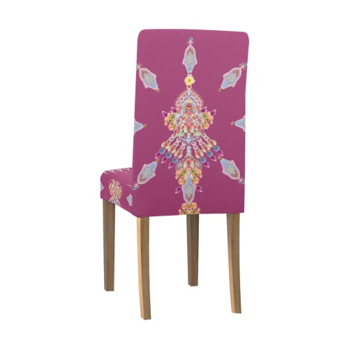 BLEUETS 12 Removable Dining Chair Cover