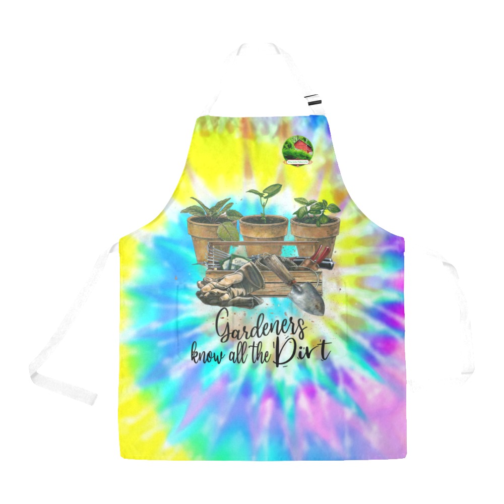 Hilltop Garden Produce by Kai Apron Collection- Gardeners know all the Dirt 53086P14 All Over Print Apron
