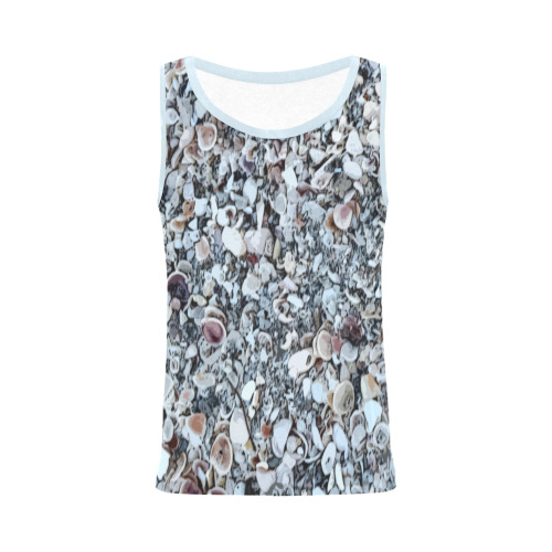 Shells On The Beach 7294 All Over Print Tank Top for Women (Model T43)