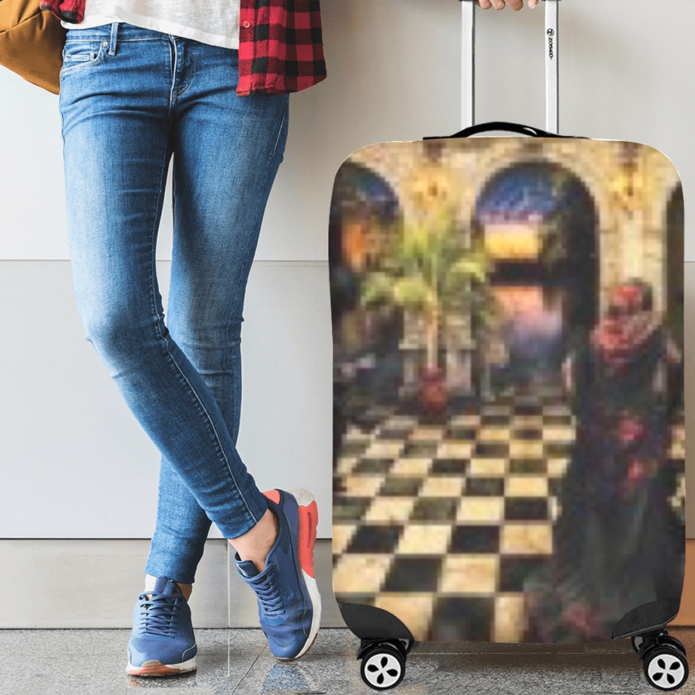 The Flamenco Palace Luggage Cover/Large 26"-28"