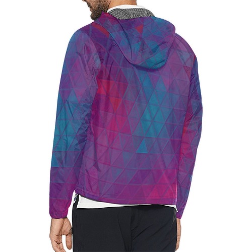 mosaic 36 Unisex All Over Print Windbreaker (Model H23)