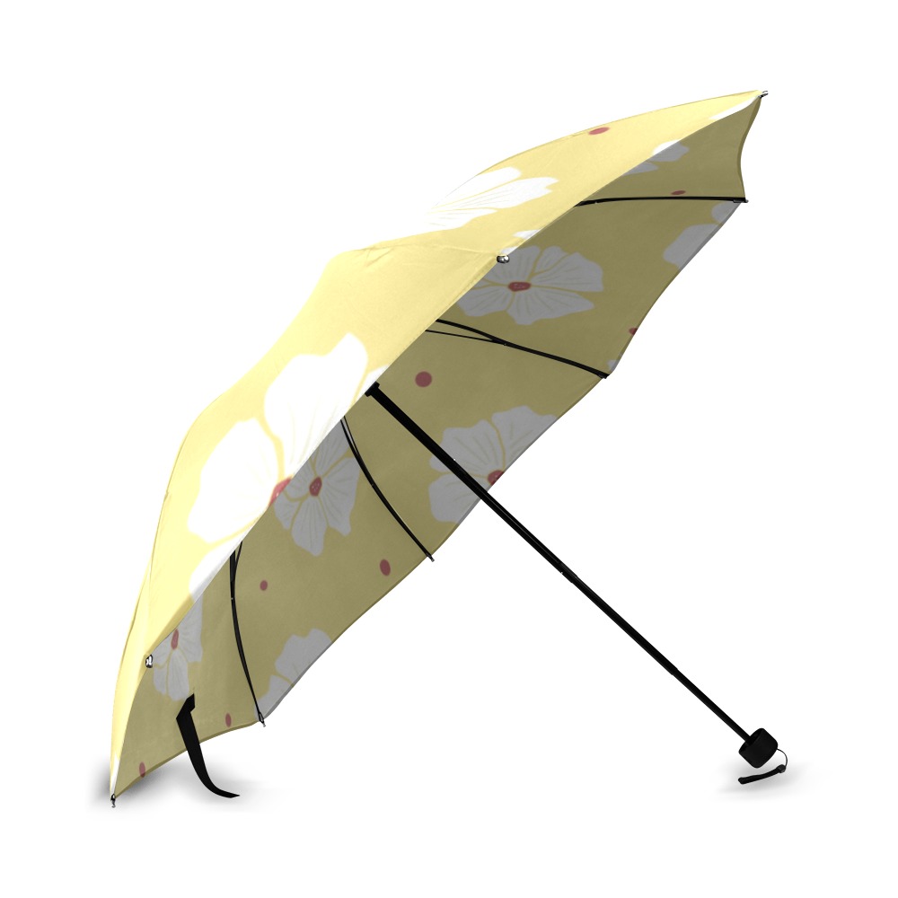 flowers Foldable Umbrella (Model U01)