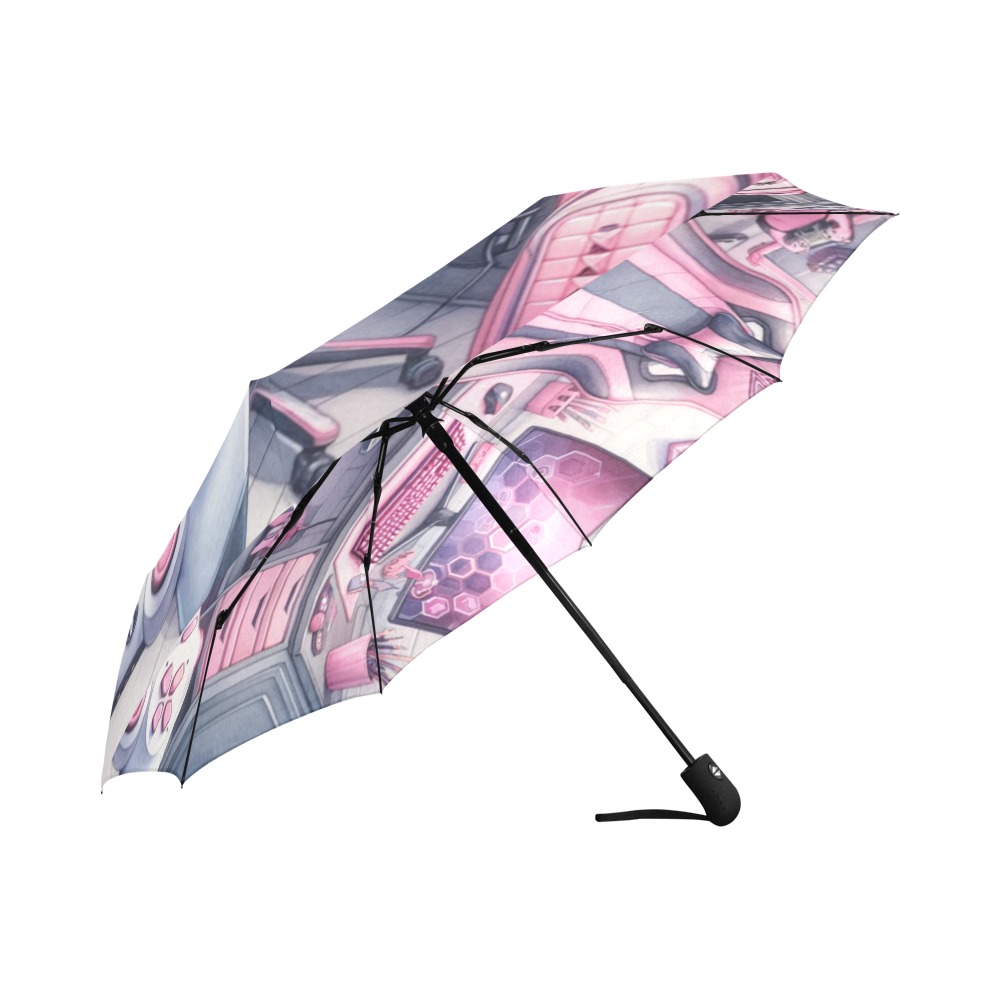 Girl Gamer Auto-Foldable Umbrella (Model U04)