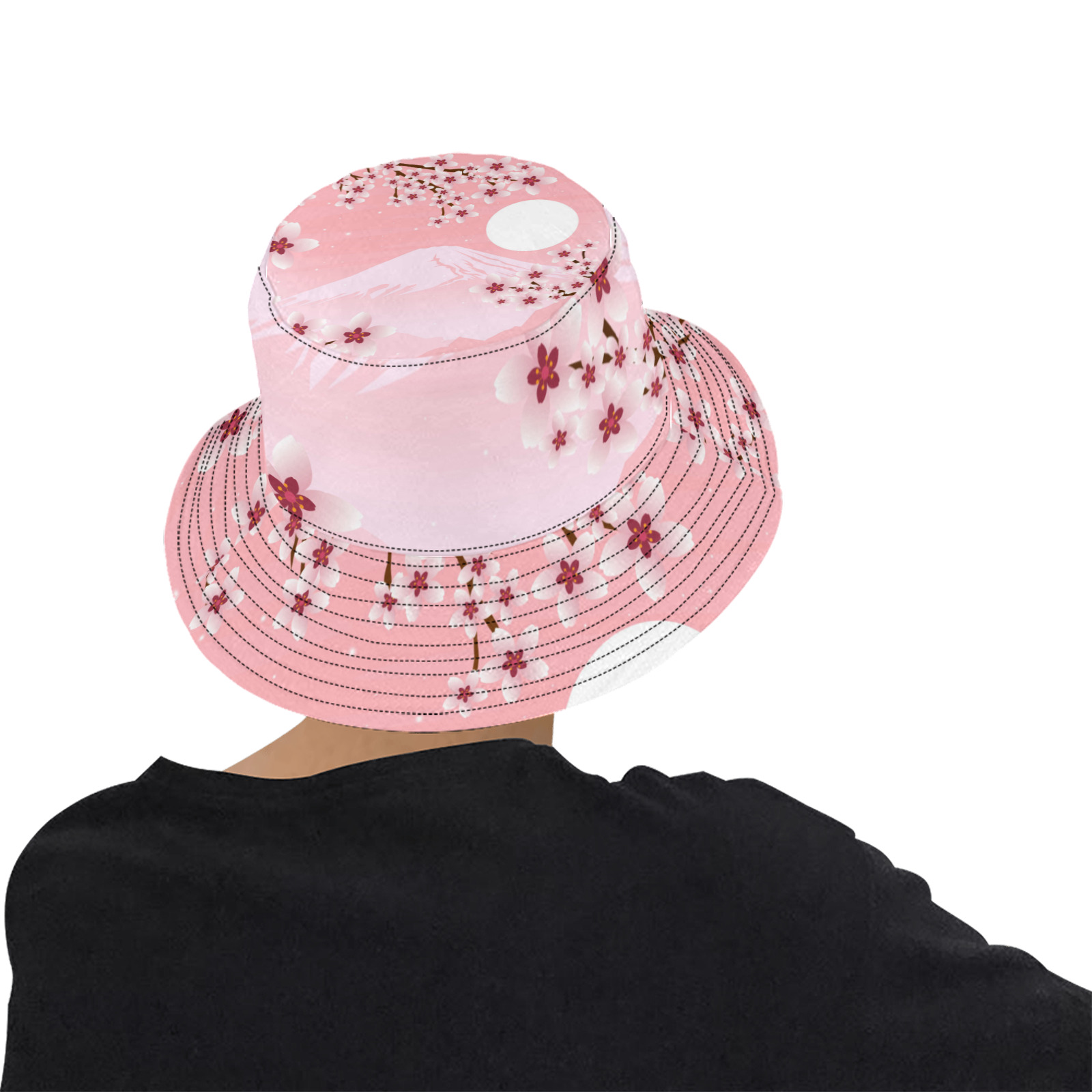 Winter Blossom Unisex Summer Bucket Hat