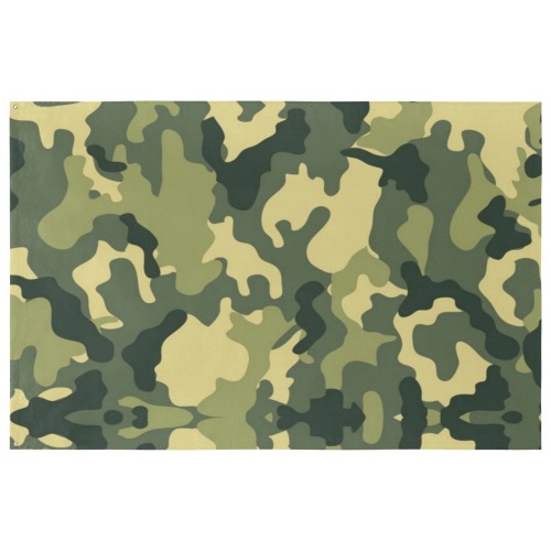 Camouflage Pop Art by Nico Bielow Custom Flag 8x5 Ft (96"x60") (One Side)