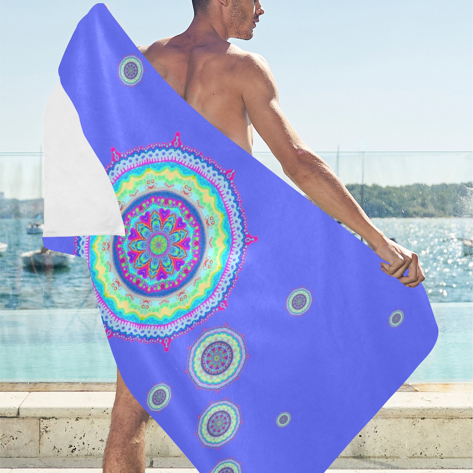 childhood 2 Beach Towel 30"x 60" ID D6159362