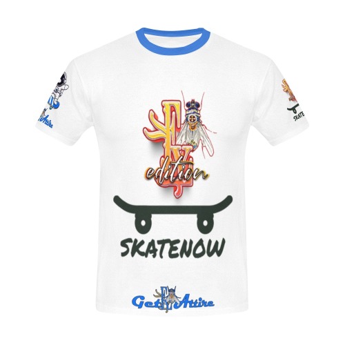 Skate Now Edition Collectable Fly All Over Print T-Shirt for Men (USA Size) (Model T40)
