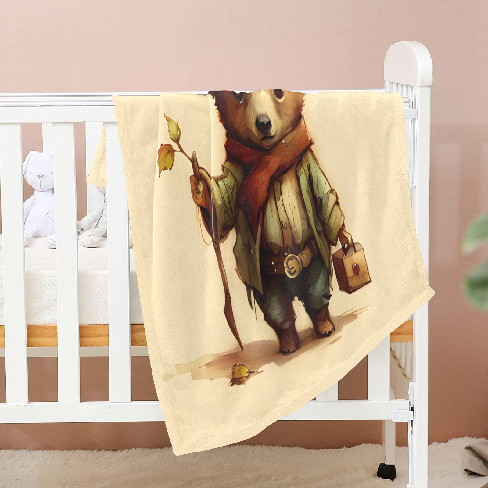 Little Bears 2 Baby Blanket 40"x50"