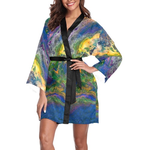 Sunlight Lake Bellevue Long Sleeve Kimono Robe