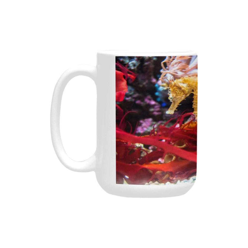 Seahorse Fantasy Custom Ceramic Mug (15OZ)