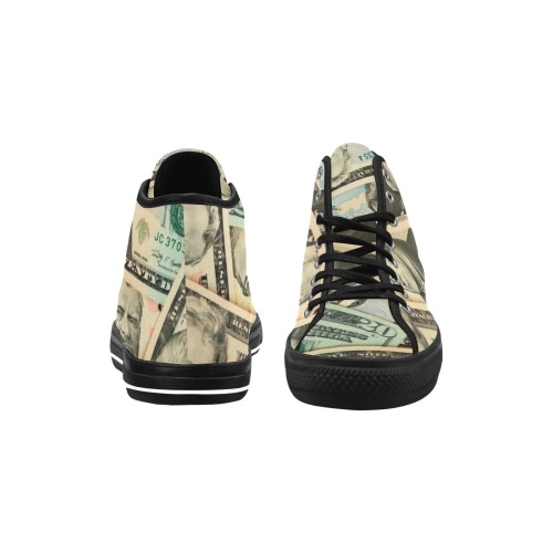 US PAPER CURRENCY Vancouver H Women's Canvas Shoes (1013-1)