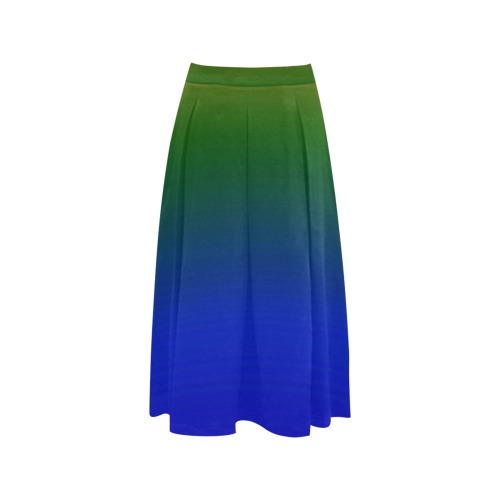 grbl Mnemosyne Women's Crepe Skirt (Model D16)
